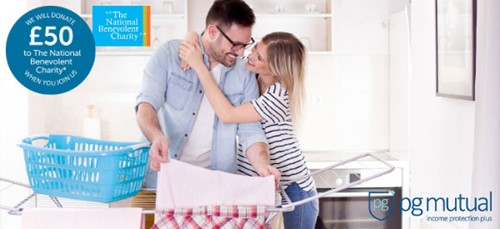 PG Mutual advert for income protection