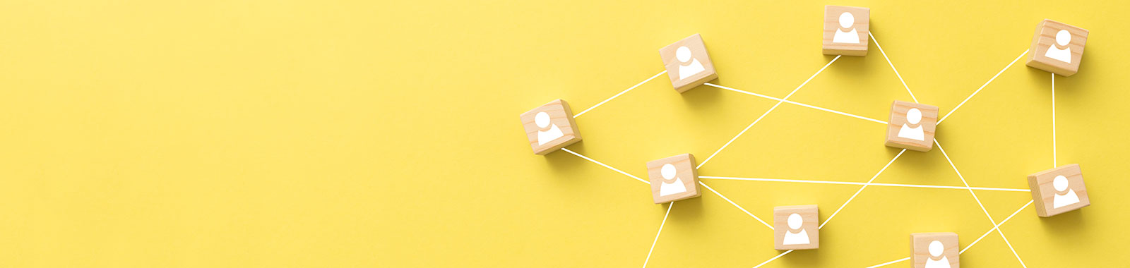 Business Support network with people connected